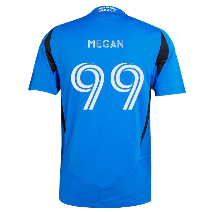 Danxen Homme Maillot Lemieux Megan #99 Bleu Blanc Noir Tenues Domicile 2026/27 T-Shirt