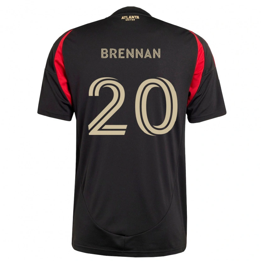 Danxen Homme Maillot Luke Brennan #20 Noir Rouge Tenues Domicile 2026/27 T-Shirt
