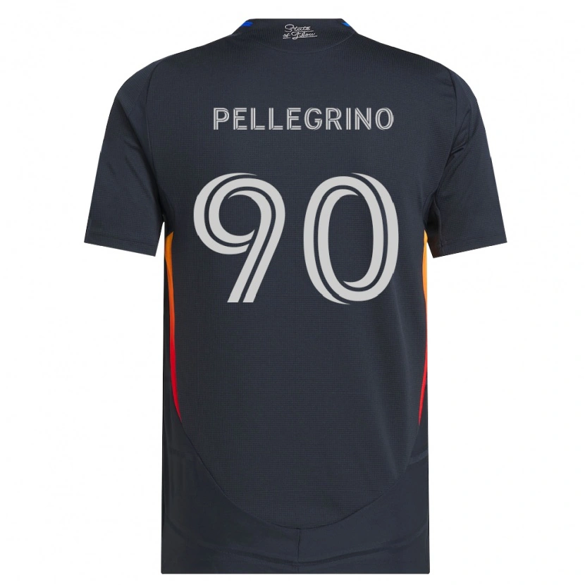 Danxen Homme Maillot Amahl Pellegrino #90 Gris Foncé Rouge Tenues Domicile 2026/27 T-Shirt