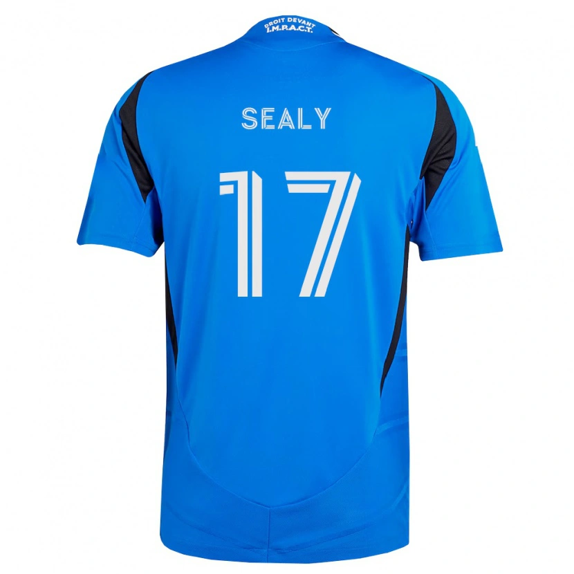 Danxen Homme Maillot Dante Sealy #17 Bleu Blanc Noir Tenues Domicile 2026/27 T-Shirt