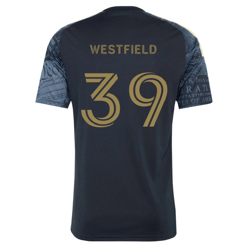 Danxen Homme Maillot Frankie Westfield #39 Bleu Marine Marron Tenues Domicile 2026/27 T-Shirt
