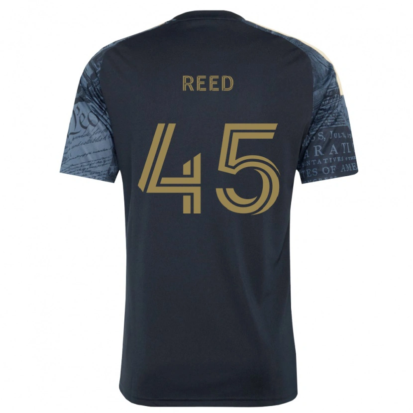 Danxen Homme Maillot Theo Reed #45 Bleu Marine Marron Tenues Domicile 2026/27 T-Shirt
