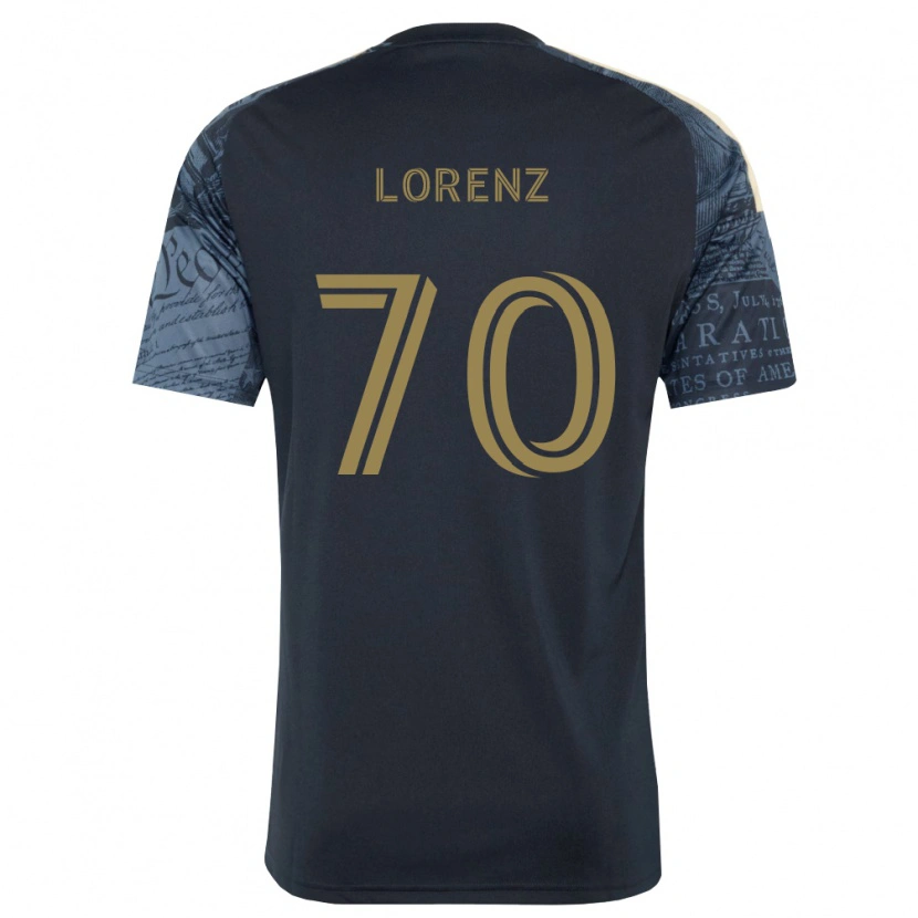Danxen Homme Maillot Charli Lorenz #70 Bleu Marine Marron Tenues Domicile 2026/27 T-Shirt