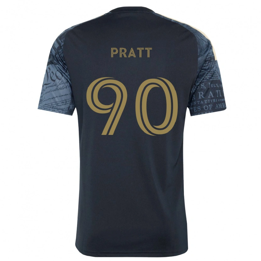 Danxen Homme Maillot Oliver Pratt #90 Bleu Marine Marron Tenues Domicile 2026/27 T-Shirt