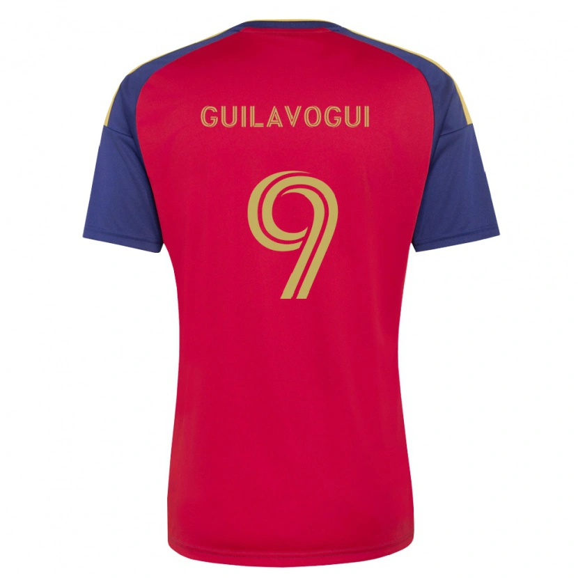 Danxen Homme Maillot Morgan Guilavogui #9 Bleu Royal Marron Rouge Tenues Domicile 2026/27 T-Shirt