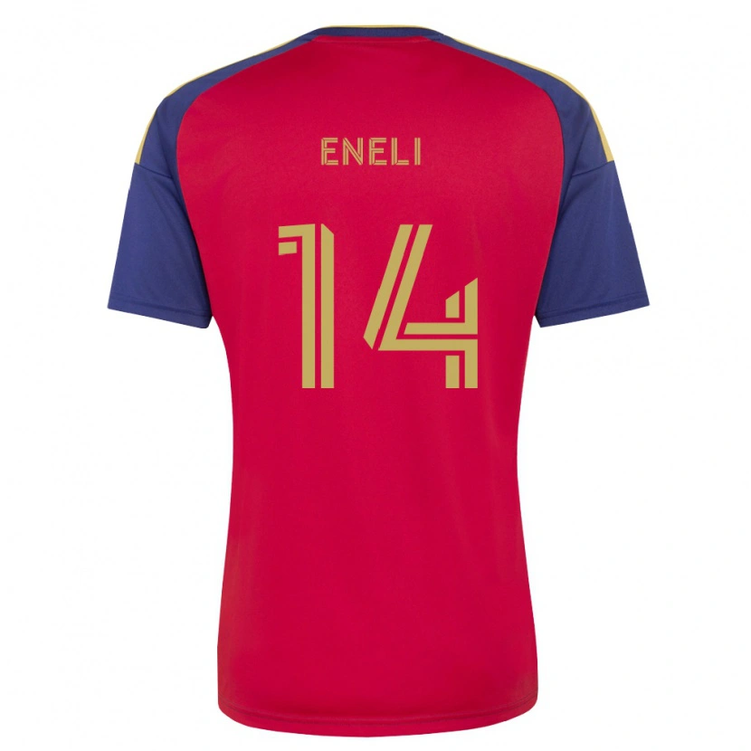 Danxen Homme Maillot Emeka Eneli #14 Bleu Royal Marron Rouge Tenues Domicile 2026/27 T-Shirt