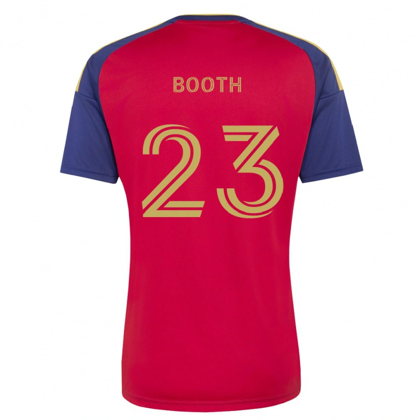 Danxen Homme Maillot Zach Booth #23 Bleu Royal Marron Rouge Tenues Domicile 2026/27 T-Shirt