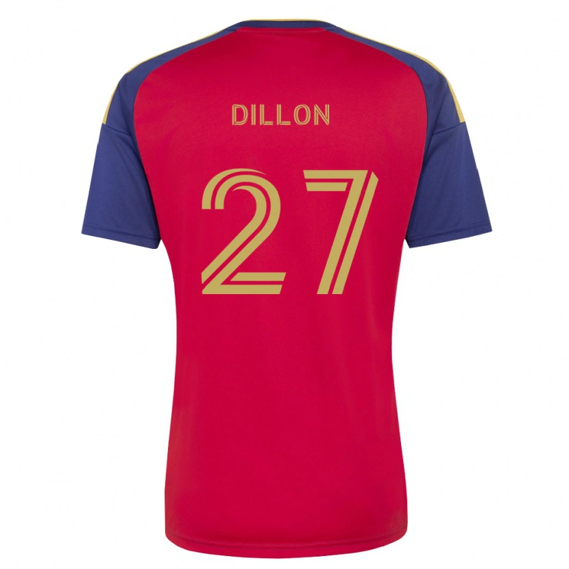 Danxen Homme Maillot Griffin Dillon #27 Bleu Royal Marron Rouge Tenues Domicile 2026/27 T-Shirt