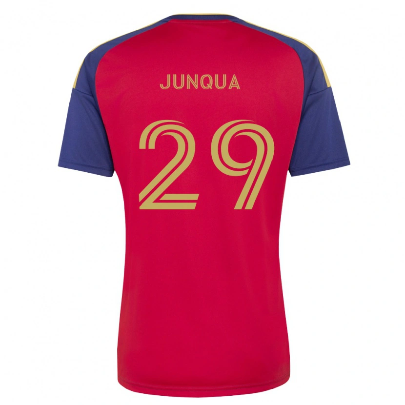 Danxen Homme Maillot Sam Junqua #29 Bleu Royal Marron Rouge Tenues Domicile 2026/27 T-Shirt