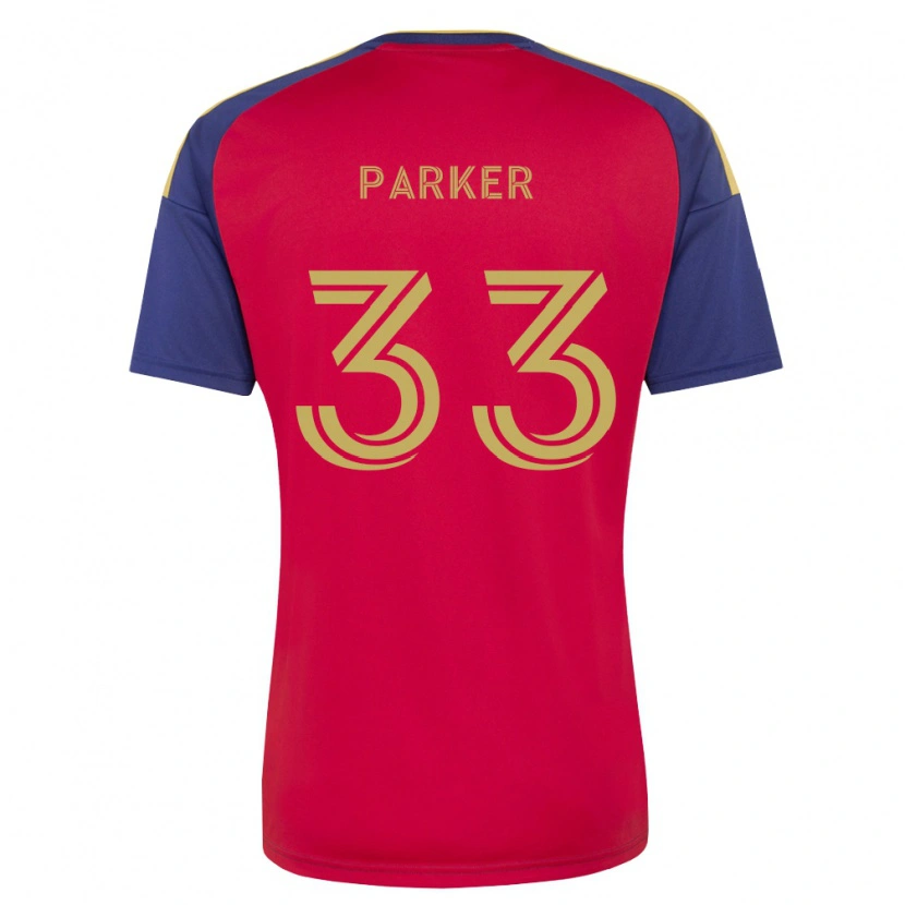 Danxen Homme Maillot Van Parker #33 Bleu Royal Marron Rouge Tenues Domicile 2026/27 T-Shirt