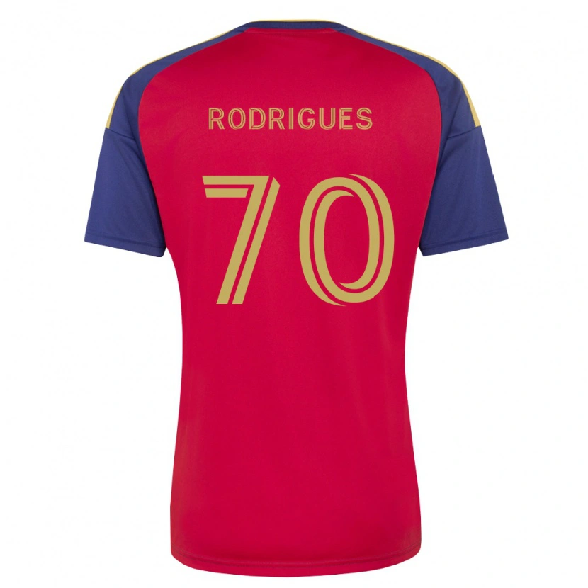 Danxen Homme Maillot Lineker Rodrigues #70 Bleu Royal Marron Rouge Tenues Domicile 2026/27 T-Shirt