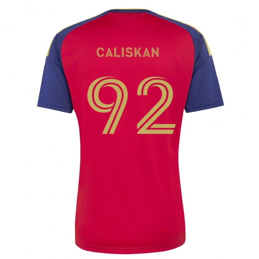 Danxen Homme Maillot Noel Caliskan #92 Bleu Royal Marron Rouge Tenues Domicile 2026/27 T-Shirt