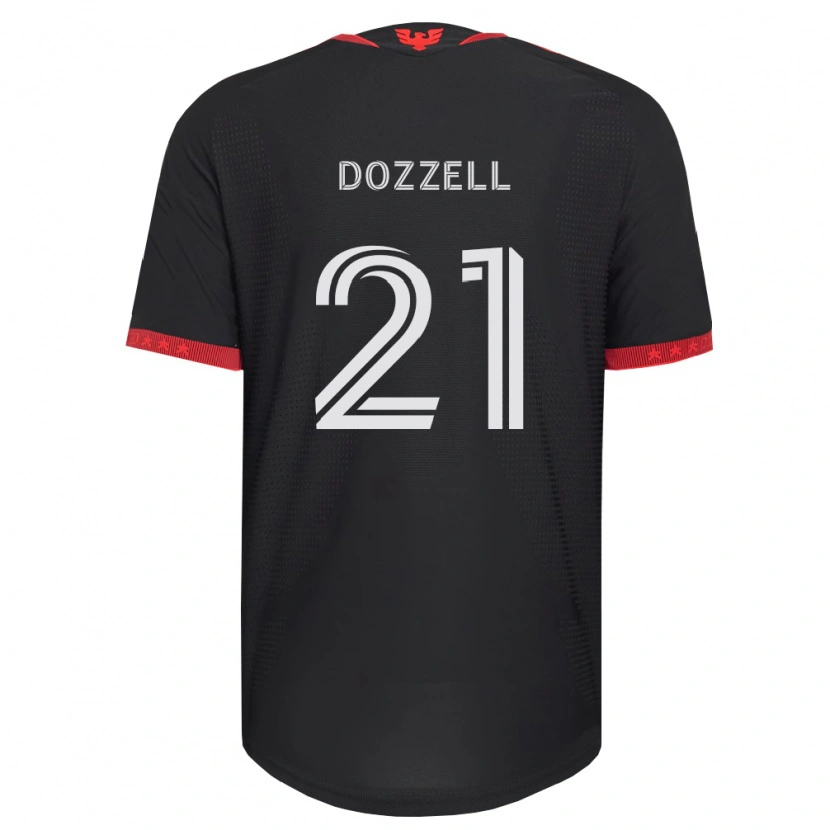 Danxen Homme Maillot Andre Dozzell #21 Noir Blanc Rouge Tenues Domicile 2026/27 T-Shirt