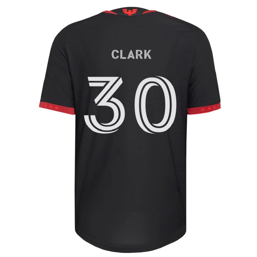 Danxen Homme Maillot Caden Clark #30 Noir Blanc Rouge Tenues Domicile 2026/27 T-Shirt