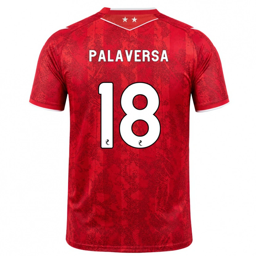 Danxen Homme Maillot Ante Palaversa #18 Rouge Blanc Tenues Domicile 2026/27 T-Shirt