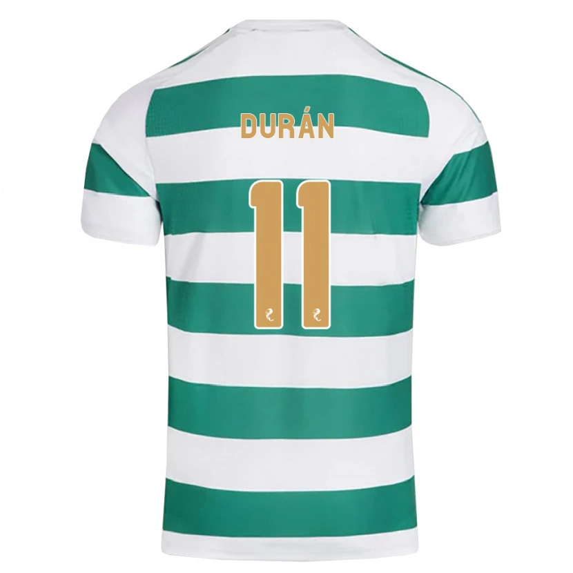 Danxen Homme Maillot Camilo Durán #11 Cyan Foncé Blanc Tenues Domicile 2026/27 T-Shirt