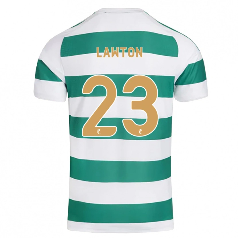 Danxen Homme Maillot Emma Lawton #23 Cyan Foncé Blanc Tenues Domicile 2026/27 T-Shirt