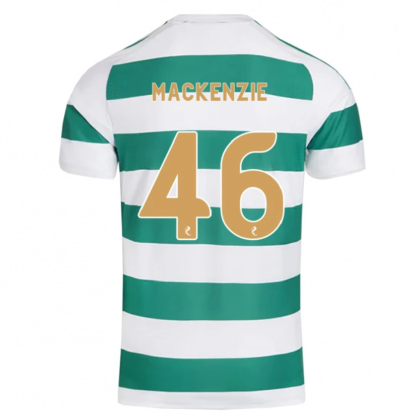 Danxen Homme Maillot Magnus Mackenzie #46 Cyan Foncé Blanc Tenues Domicile 2026/27 T-Shirt