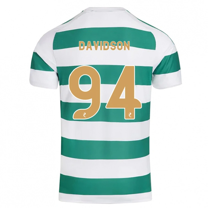 Danxen Homme Maillot Bruno Davidson #94 Cyan Foncé Blanc Tenues Domicile 2026/27 T-Shirt