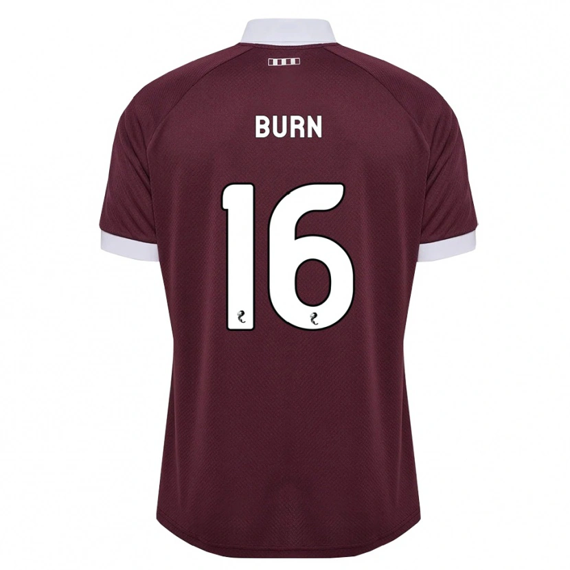 Danxen Homme Maillot Gregor Burn #16 Blanc Bordeaux Tenues Domicile 2026/27 T-Shirt