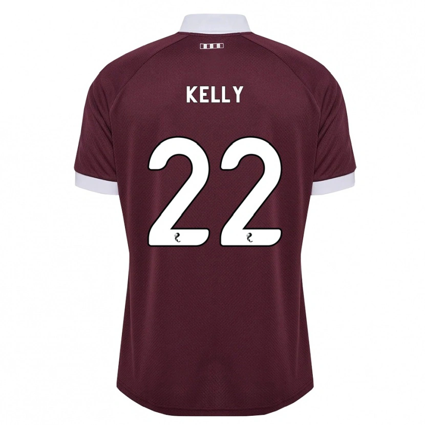Danxen Homme Maillot Ryan Kelly #22 Blanc Bordeaux Tenues Domicile 2026/27 T-Shirt