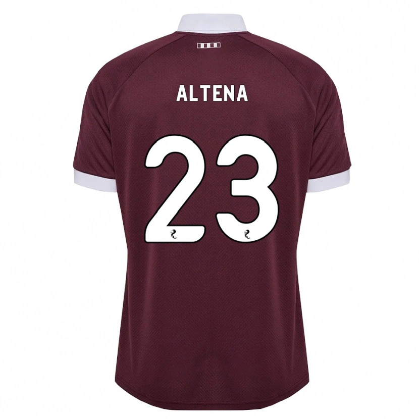 Danxen Homme Maillot Jordi Altena #23 Blanc Bordeaux Tenues Domicile 2026/27 T-Shirt