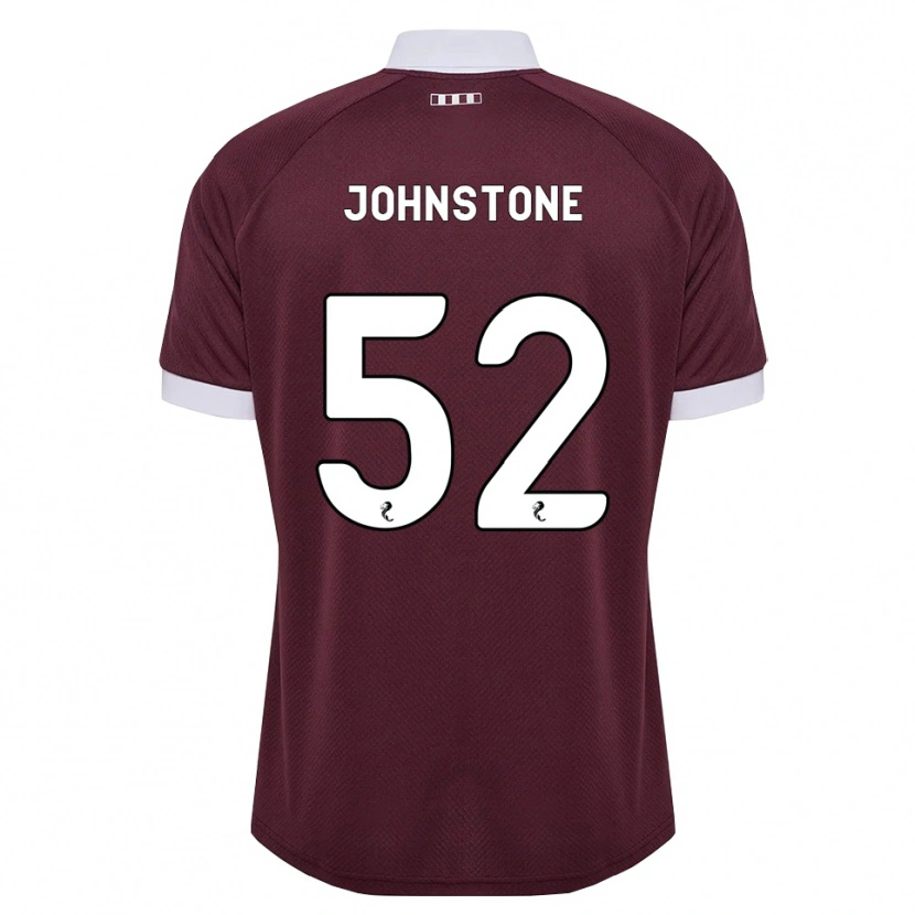 Danxen Homme Maillot Rachael Johnstone #52 Blanc Bordeaux Tenues Domicile 2026/27 T-Shirt