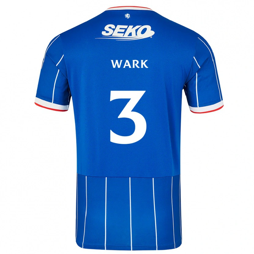Danxen Homme Maillot Lyle Wark #3 Rouge Bleu Blanc Tenues Domicile 2026/27 T-Shirt