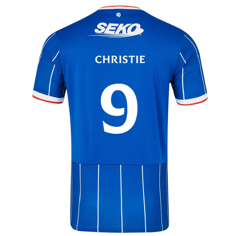 Danxen Homme Maillot Cormac Christie #9 Rouge Bleu Blanc Tenues Domicile 2026/27 T-Shirt