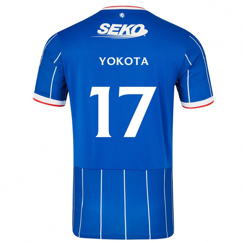 Danxen Homme Maillot Daisuke Yokota #17 Rouge Bleu Blanc Tenues Domicile 2026/27 T-Shirt