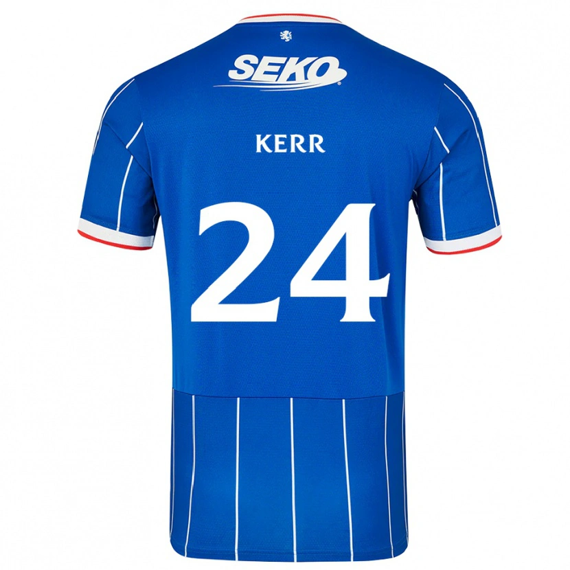 Danxen Homme Maillot Samantha Mary Kerr #24 Rouge Bleu Blanc Tenues Domicile 2026/27 T-Shirt