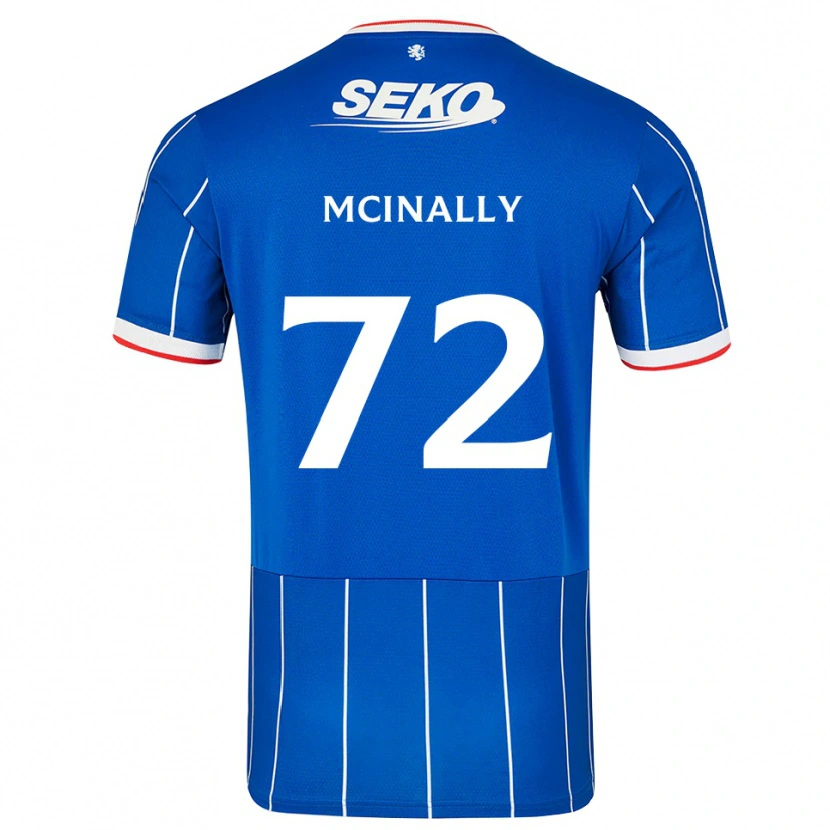 Danxen Homme Maillot Darren Mcinally #72 Rouge Bleu Blanc Tenues Domicile 2026/27 T-Shirt