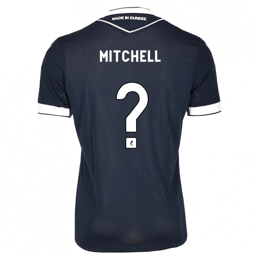 Danxen Homme Maillot Josh Mitchell #0 Bleu Nuit Blanc Tenues Domicile 2026/27 T-Shirt