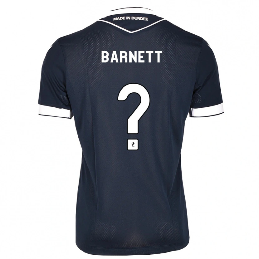 Danxen Homme Maillot Alex Barnett #0 Bleu Nuit Blanc Tenues Domicile 2026/27 T-Shirt