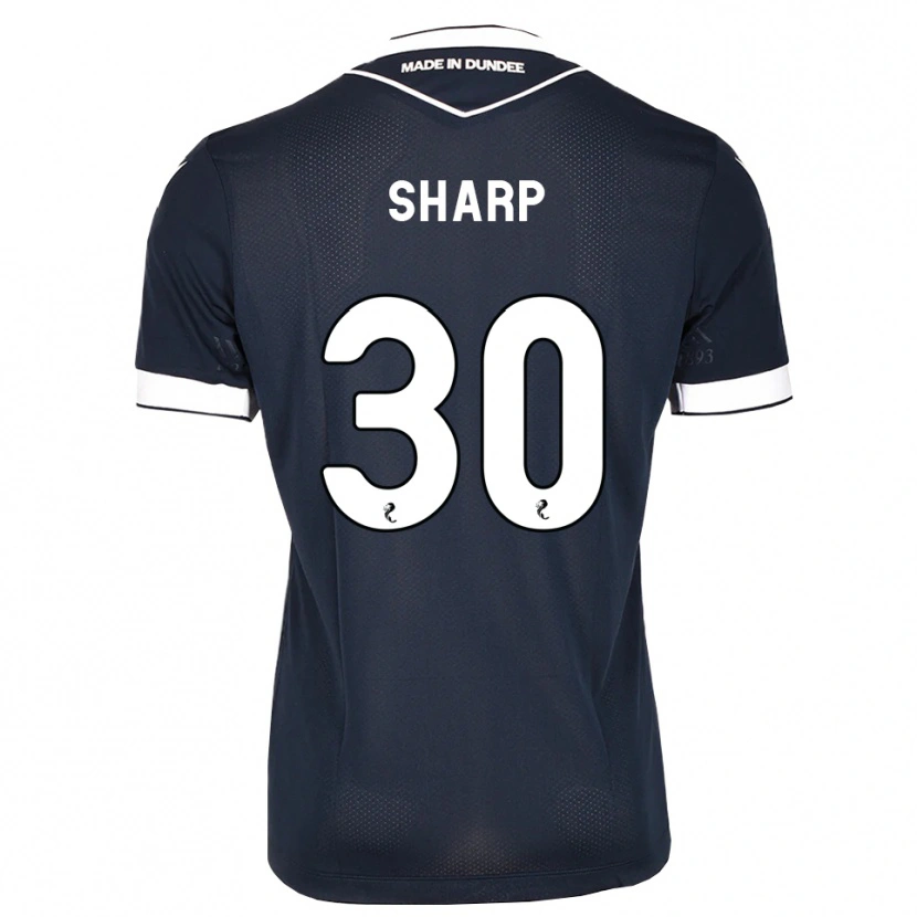 Danxen Homme Maillot Harry Sharp #30 Bleu Nuit Blanc Tenues Domicile 2026/27 T-Shirt