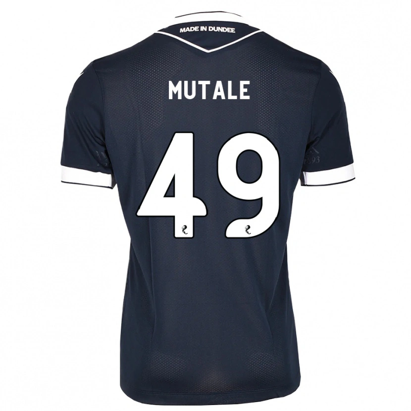 Danxen Homme Maillot Euan Mutale #49 Bleu Nuit Blanc Tenues Domicile 2026/27 T-Shirt