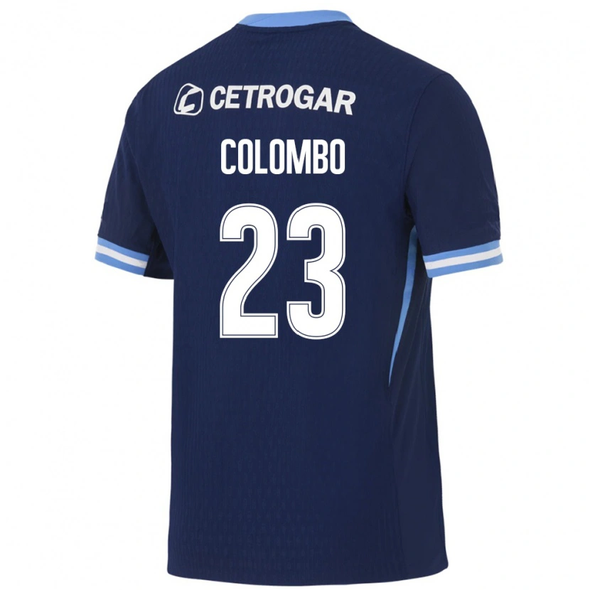 Danxen Homme Maillot Nazareno Colombo #23 Bleu Royal Bleu Clair Blanc Tenues Extérieur 2026/27 T-Shirt