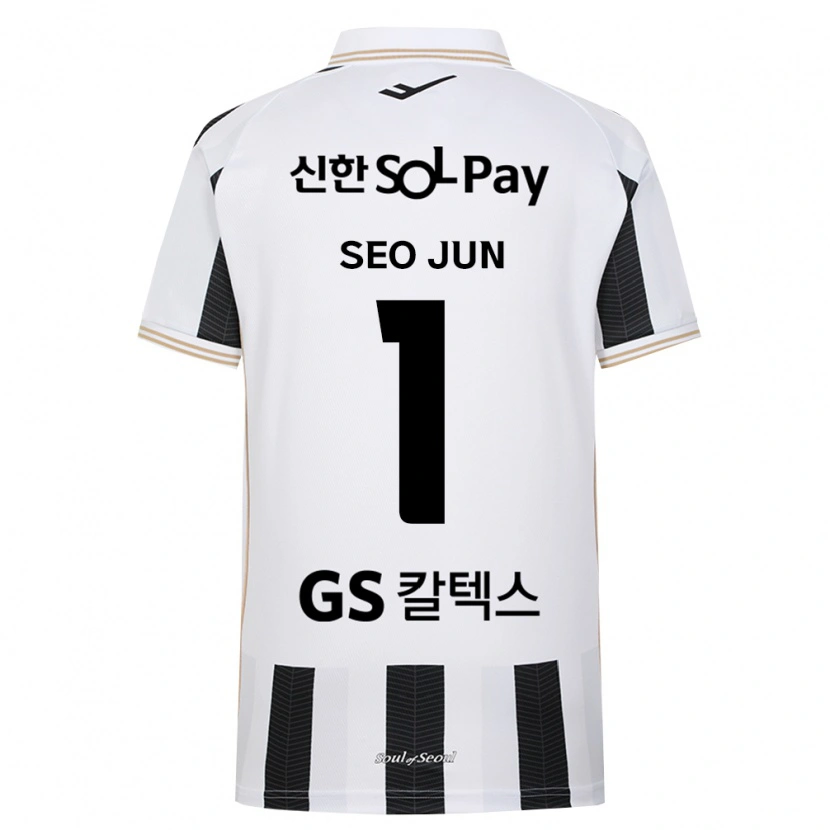 Danxen Homme Maillot Seo-Jun Lee #1 Noir Blanc Tenues Extérieur 2026/27 T-Shirt