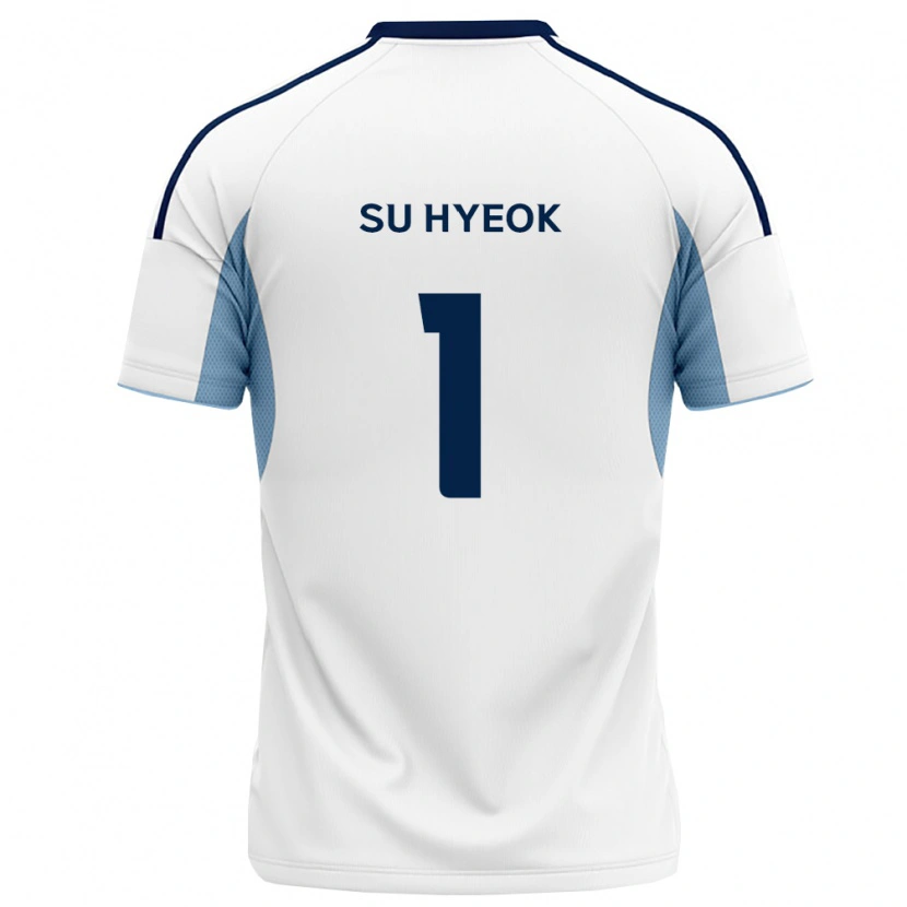 Danxen Homme Maillot Su-Hyeok Jo #1 Bleu Royal Blanc Tenues Extérieur 2026/27 T-Shirt