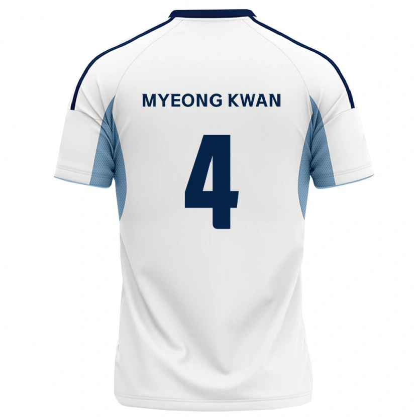 Danxen Homme Maillot Myeong-Kwan Seo #4 Bleu Royal Blanc Tenues Extérieur 2026/27 T-Shirt