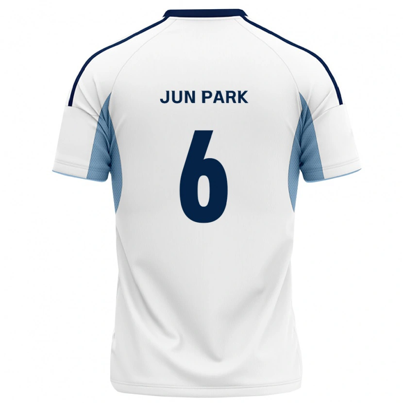 Danxen Homme Maillot Jun Park #6 Bleu Royal Blanc Tenues Extérieur 2026/27 T-Shirt