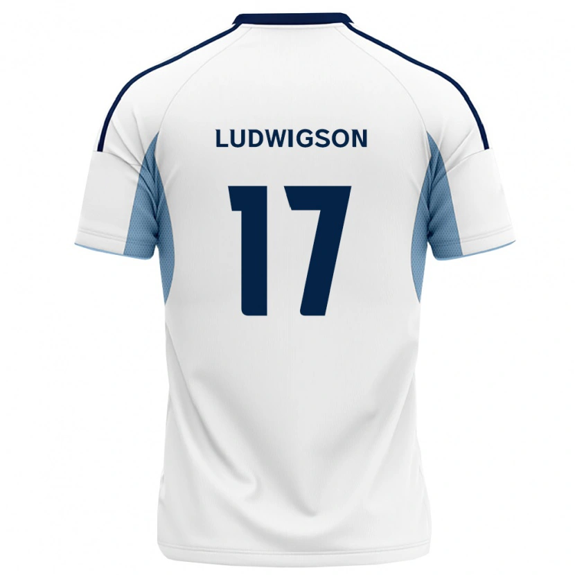 Danxen Homme Maillot Gustav Ludwigson #17 Bleu Royal Blanc Tenues Extérieur 2026/27 T-Shirt