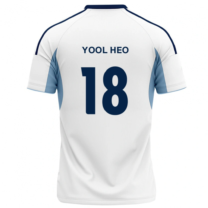 Danxen Homme Maillot Yool Heo #18 Bleu Royal Blanc Tenues Extérieur 2026/27 T-Shirt