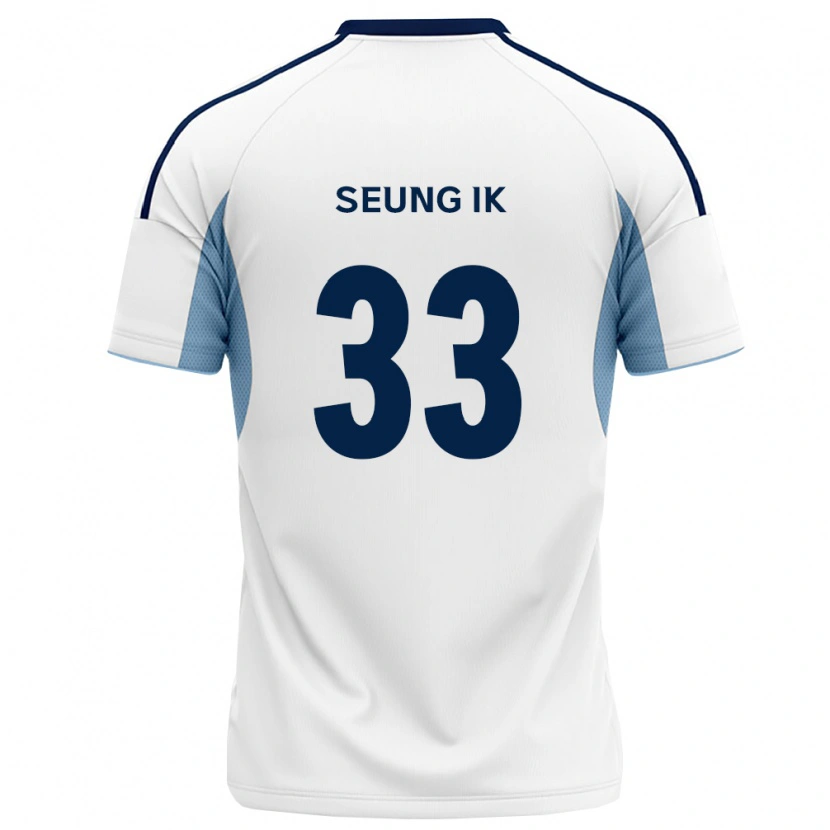 Danxen Homme Maillot Seung-Ik Lee #33 Bleu Royal Blanc Tenues Extérieur 2026/27 T-Shirt