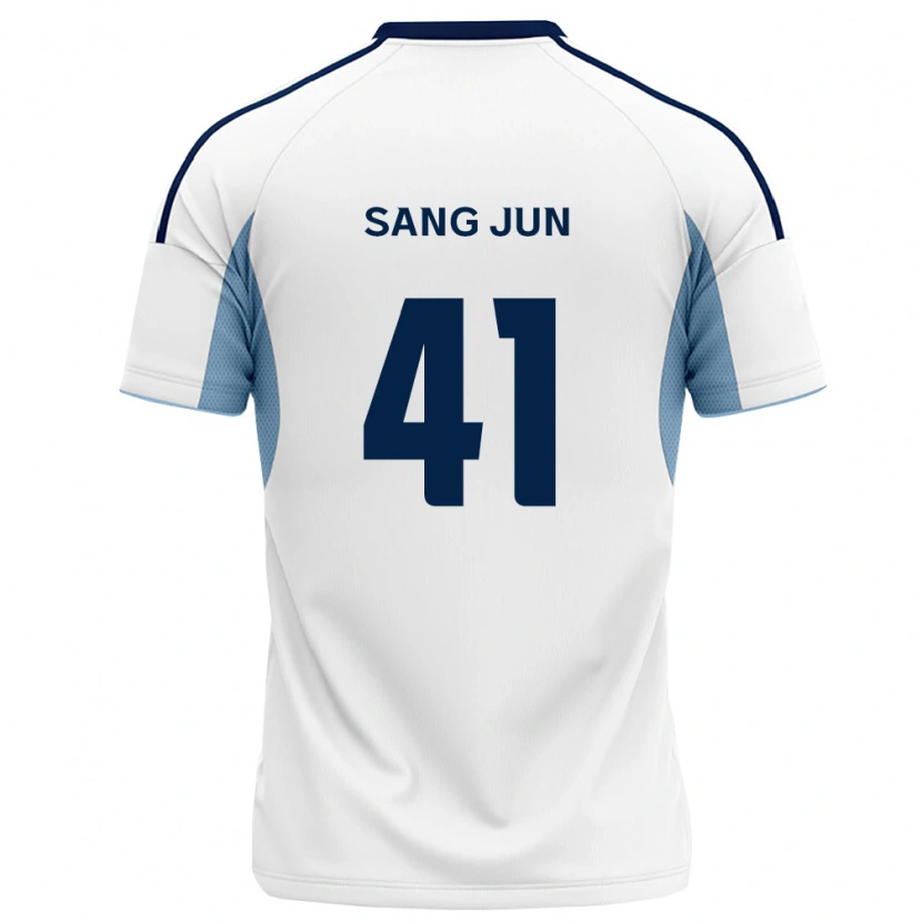 Danxen Homme Maillot Sang-Jun Park #41 Bleu Royal Blanc Tenues Extérieur 2026/27 T-Shirt