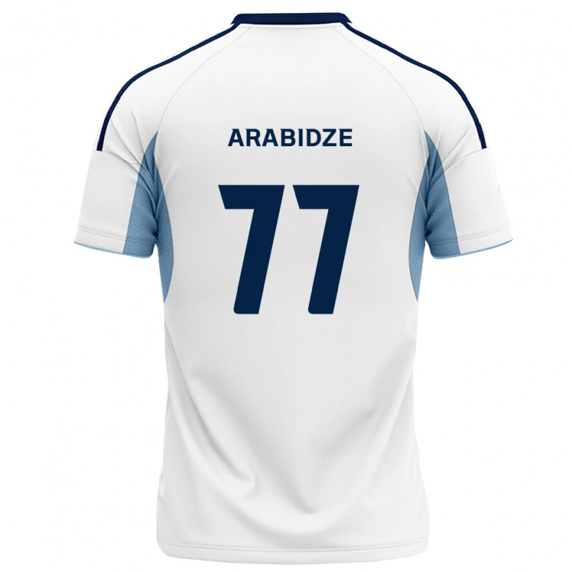 Danxen Homme Maillot Giorgi Arabidze #77 Bleu Royal Blanc Tenues Extérieur 2026/27 T-Shirt