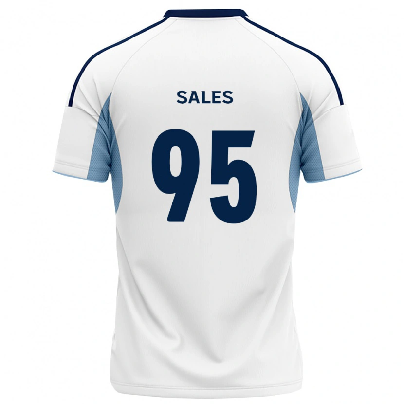 Danxen Homme Maillot Matheus Sales #95 Bleu Royal Blanc Tenues Extérieur 2026/27 T-Shirt