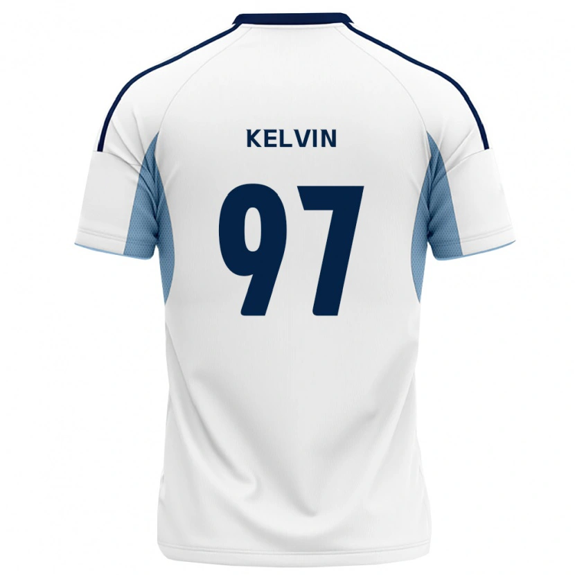 Danxen Homme Maillot Kelvin #97 Bleu Royal Blanc Tenues Extérieur 2026/27 T-Shirt