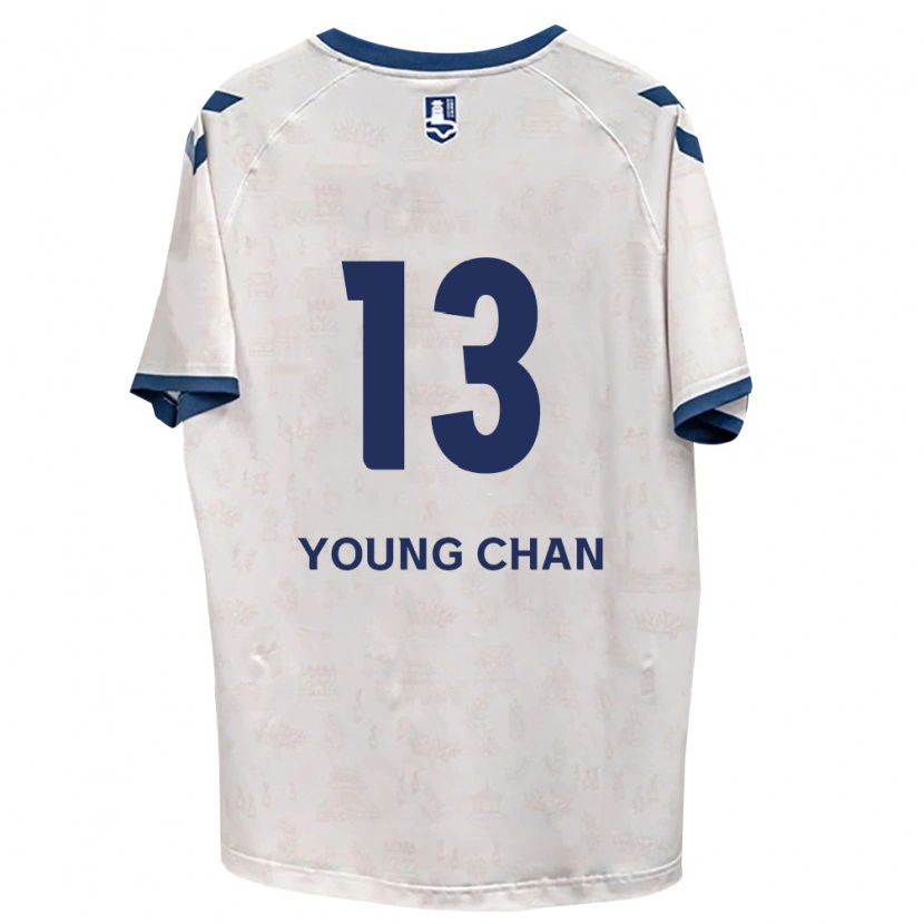 Danxen Homme Maillot Young-Chan Ham #13 Bleu Royal Blanc Tenues Extérieur 2026/27 T-Shirt
