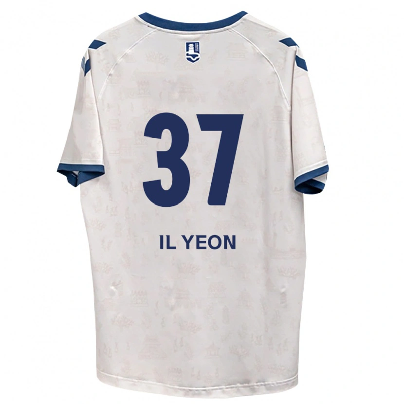 Danxen Homme Maillot Il-Yeon Sin #37 Bleu Royal Blanc Tenues Extérieur 2026/27 T-Shirt